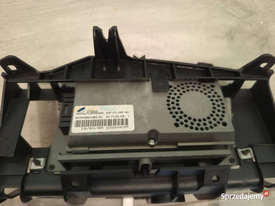 Wyświetlacz ekran Citroen C5 lift nawigacja Sosnowiec sprzedam