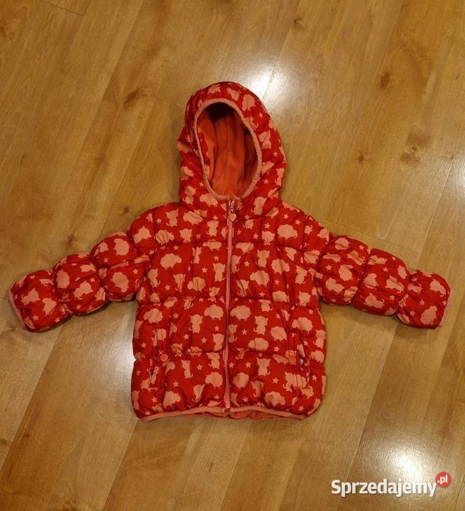 Ciepła KURTKA dziewczynki 1044 lata różowa Lublin