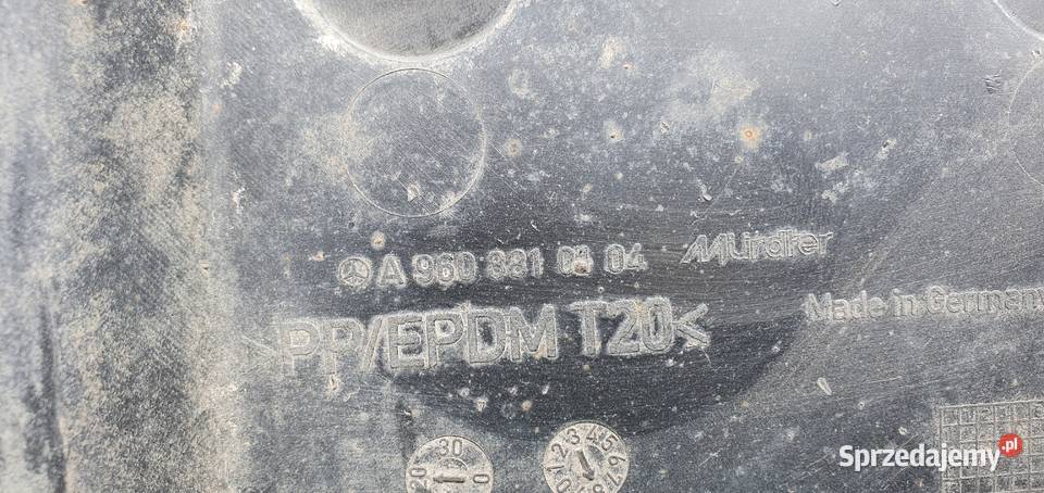 MERCEDES ACTROS MP4 WYGŁUSZENIE MASKOWNICA Bieleń sprzedam