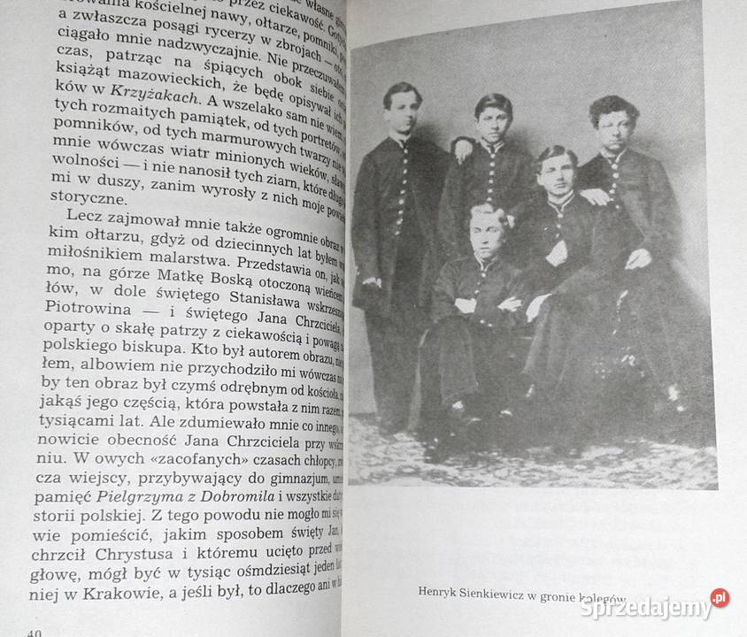 Alina NoferŁadyka Henryk Sienkiewicz miękka z obwolutą Chełm