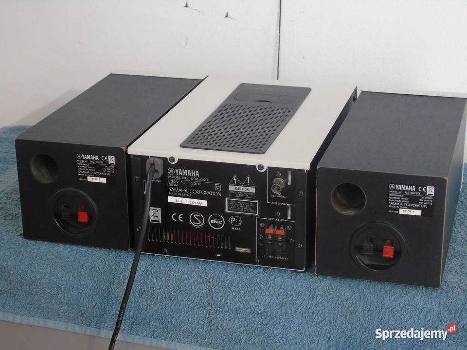 Wieża Yamaha CRX040 USB mp3 kolumny WYSYŁKA Jasło