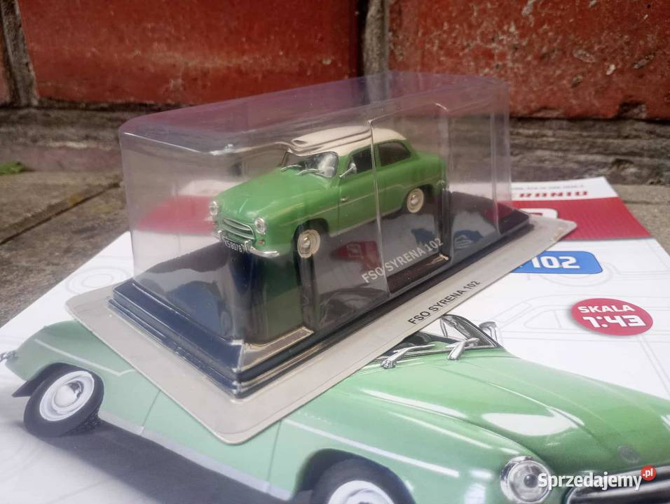 SYRENA 102 Kultowe auta PRL 143 model deagostini Warszawa