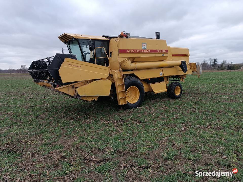 Holland tx34 klima heder 45m z wózkiem ładny łódzkie Łęczyca