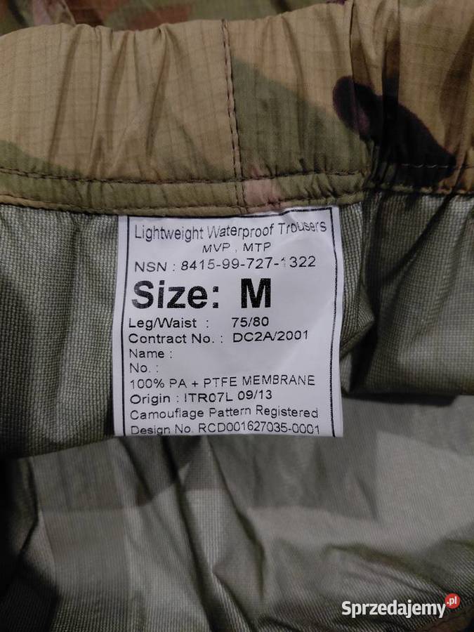 Komplet Goretex MTP Medium Wrocław