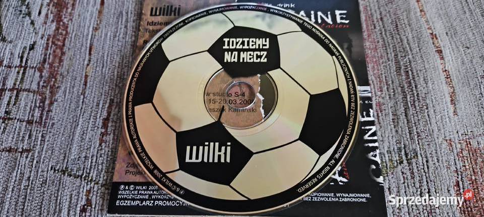 Wilki rzadkośćIdziemy Na Mecz CD promo Kultura i Rozrywka Gliwice