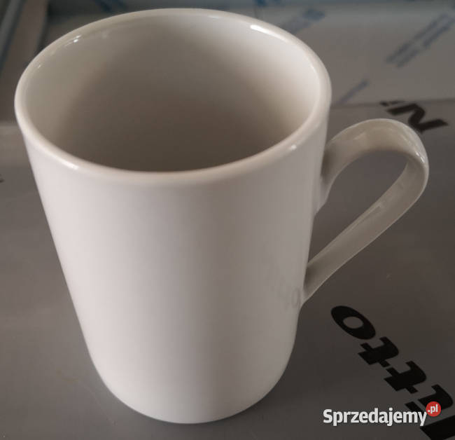 Kubek biały porcelanowy 280ml łódzkie Łódź