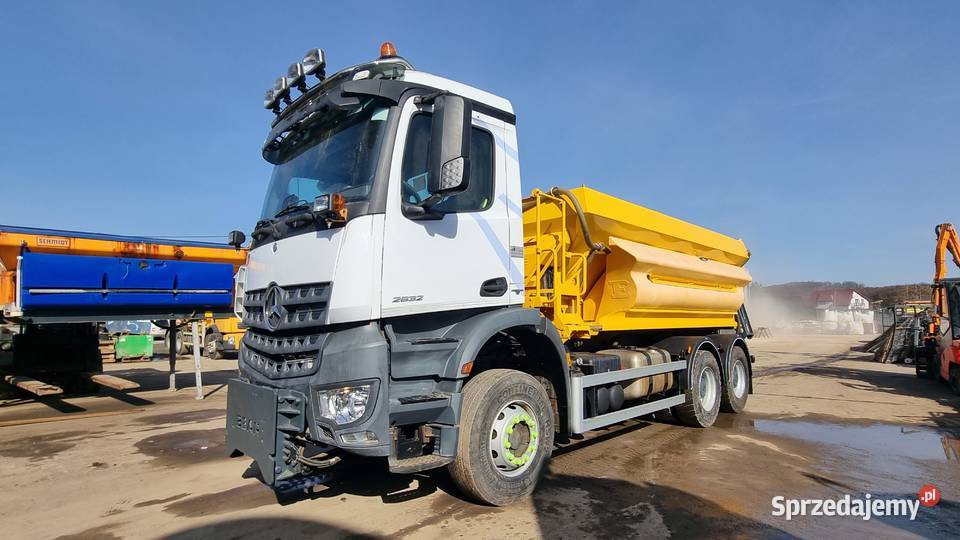 Mercedes Benz Arocs 2632 6x4 Euro 6 piaskarka Markowice