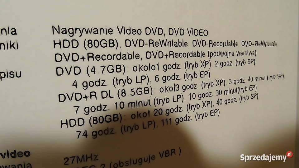 NAGRYWARKA DVD LG ELEKTRONICS RH 177 Pawłów