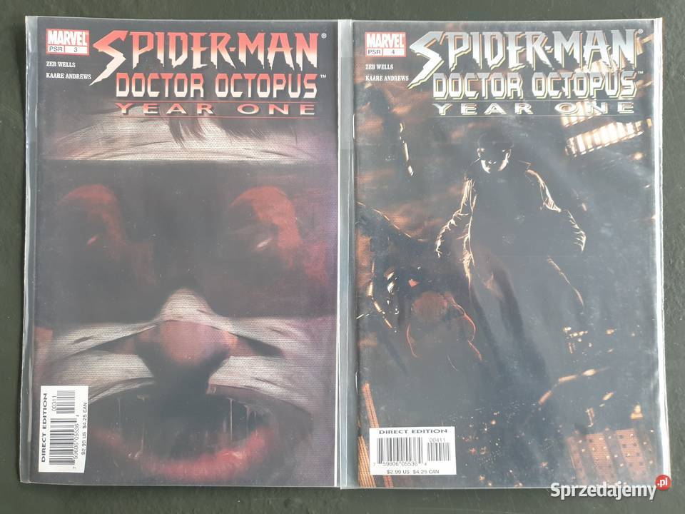 SpiderMan Doctor Octopus 9 oryginalnych komiksów