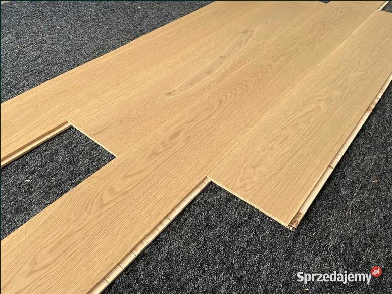 Deska dębowa 14x194x2430 Raw Wood Olej UV Lakier Gdańsk