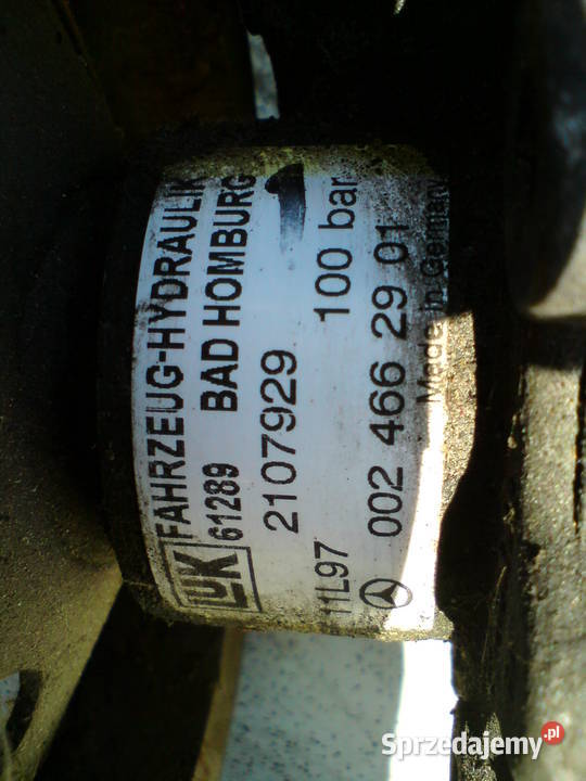 Mercedes benz pompa wspomagania kierownicy Aleksandrów Łódzki