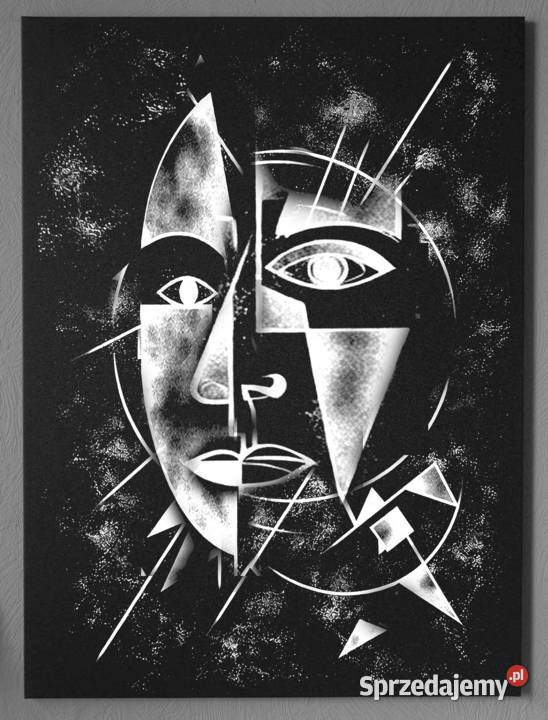 Oryginalny obraz ręcznie grawerowany na blasze Sandomierz