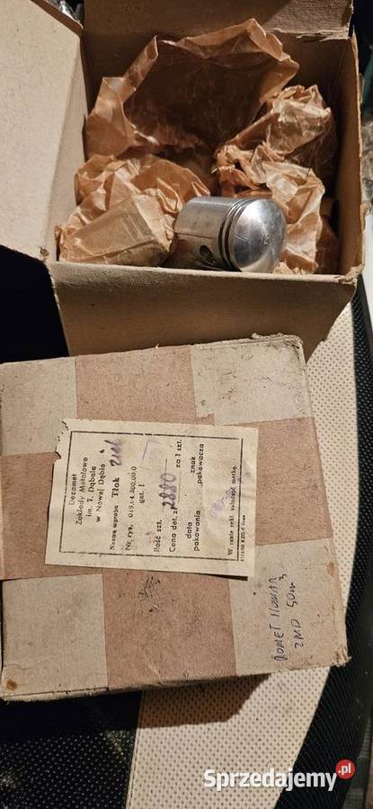 NowyFabryczny ZMDTłok z sygnaturą do Barlinek