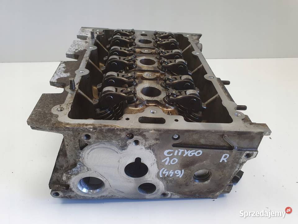 Skoda Citigo 10 MPI GŁOWICA CYLINDRÓW 04C103404F osobowe Głowice cylindrów Rudka