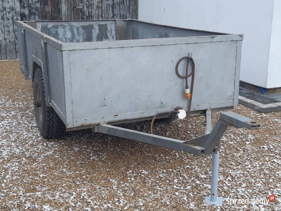 Przyczepa rolnicza jednoosiowa Mykanów