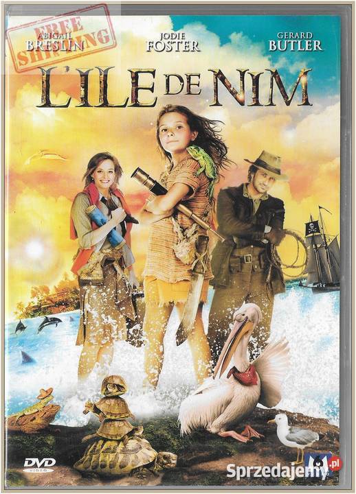 Lle de Nim 2008 DVD Nims Island przygodowy Krynica-Zdrój