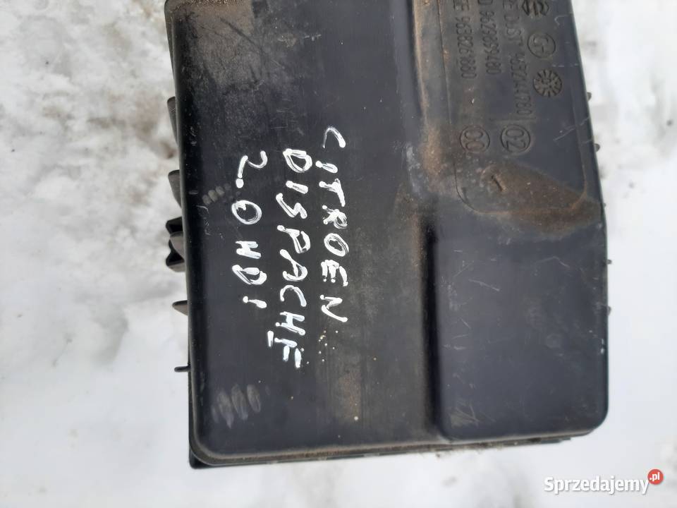 Citroen Dispache 20 HDI obudowa filtra powietrza Ksawerów sprzedam