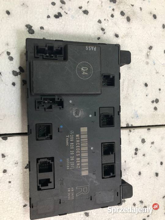 CENTRALKA MODUL STEROWNIK MERCEDES W203 209 820 Borzechowo