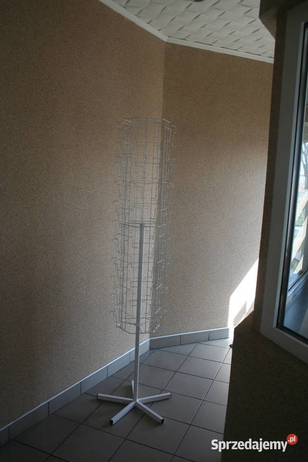 Stojak obrotowy na widokówki kartki pocztowe Mrzezino