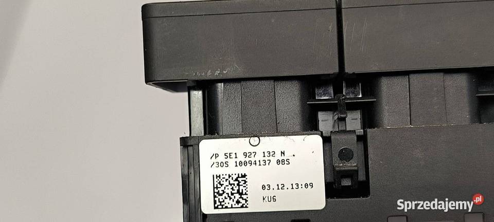 PRZYCISK SKODA OCTAVIA III 5E1927132N kujawsko-pomorskie Lipno