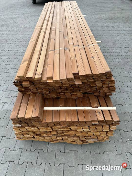 DESKA ELEWACYJNA TERMO THERMO SOSNA ROMB RHOMBUS Prusice