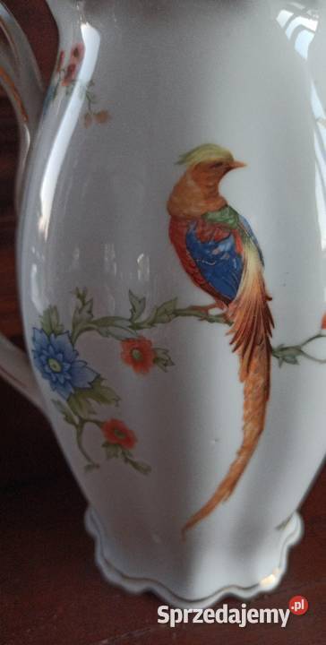 Dzbanek Ptaki M Z Altrohlau Made in Porcelana i szkło Gdańsk sprzedam