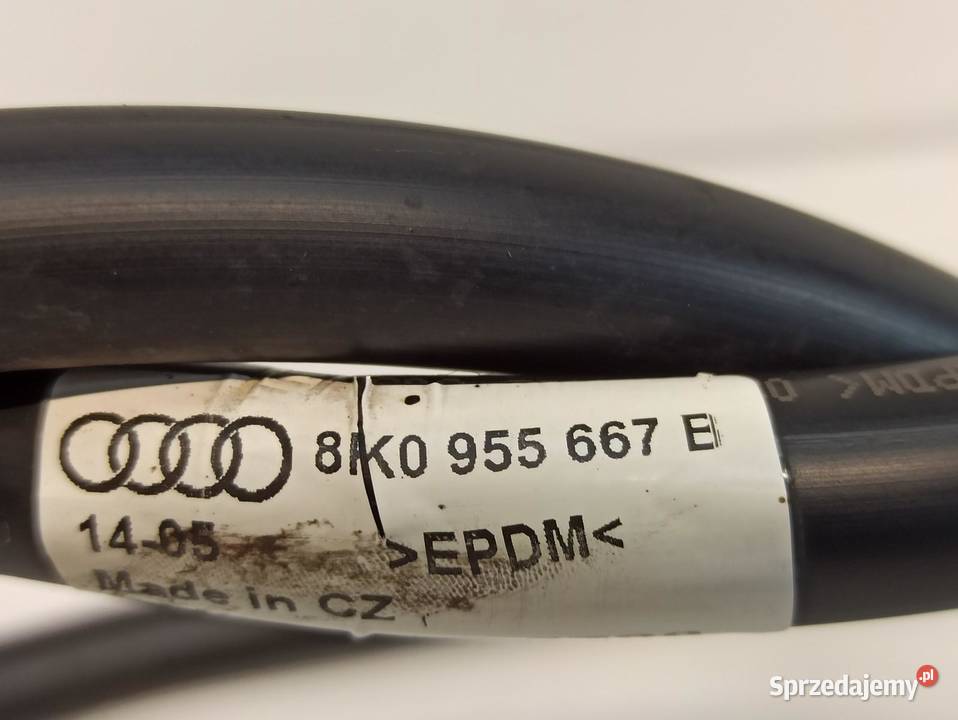AUDI A4 B8 PRZEWÓD SPRYSKIWACZY 8K0955667B osobowe dolnośląskie