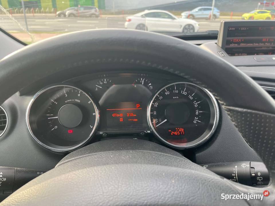 Peugeot 5008 czarny podlaskie Łomża