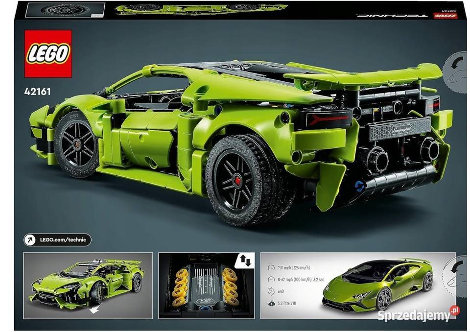 LEGO TECHNIC 42161 LAMBORGHINI HURACAN Warszawa