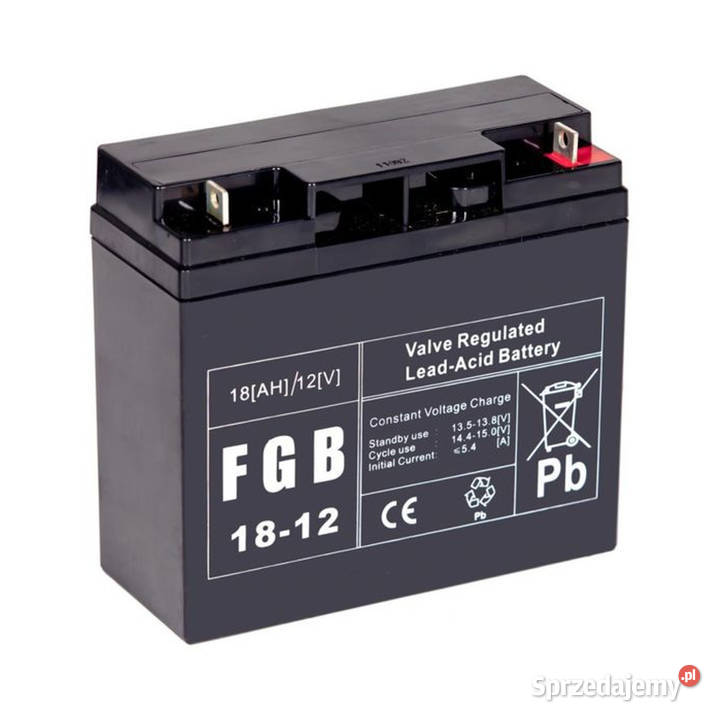 FGB 1812 12 V 18 Ah AGM VRLA akumulator sprzedam