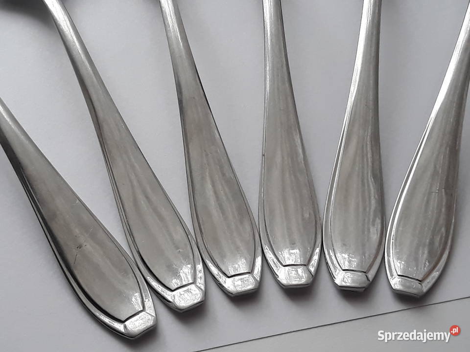 Łyżki obiadowe KANT BAKELIT Gerlach sztućce PRL
