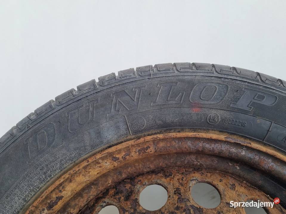 Clio II III Kangoo KOŁO ZAPASOWE Zapas 18565 R15 Średnica 15" Rudka