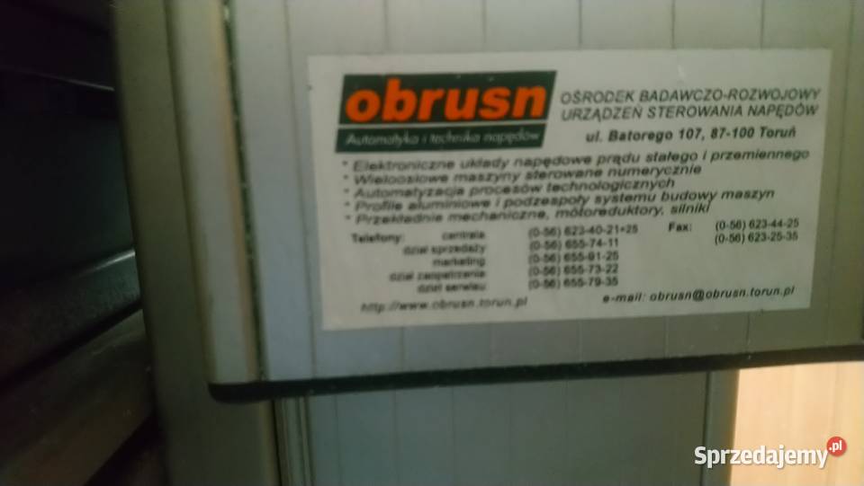 Frezarka CNC Ploter Frezujący Obrusn PMC 1500 Kalisz