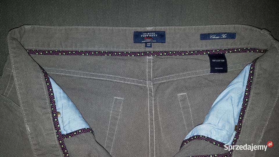 Bawełniane Spodnie Charles Tyrwhitt