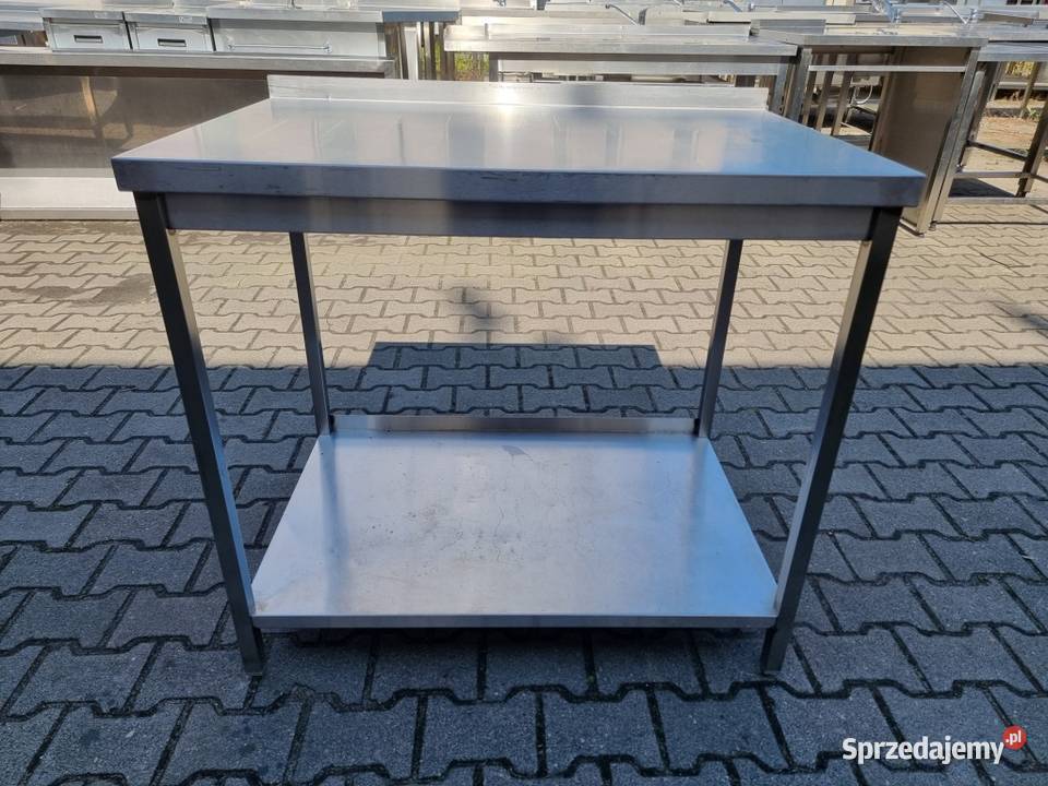 Stół Gastronomiczny z Półką 986585 S438 N Nowe Skalmierzyce sprzedam