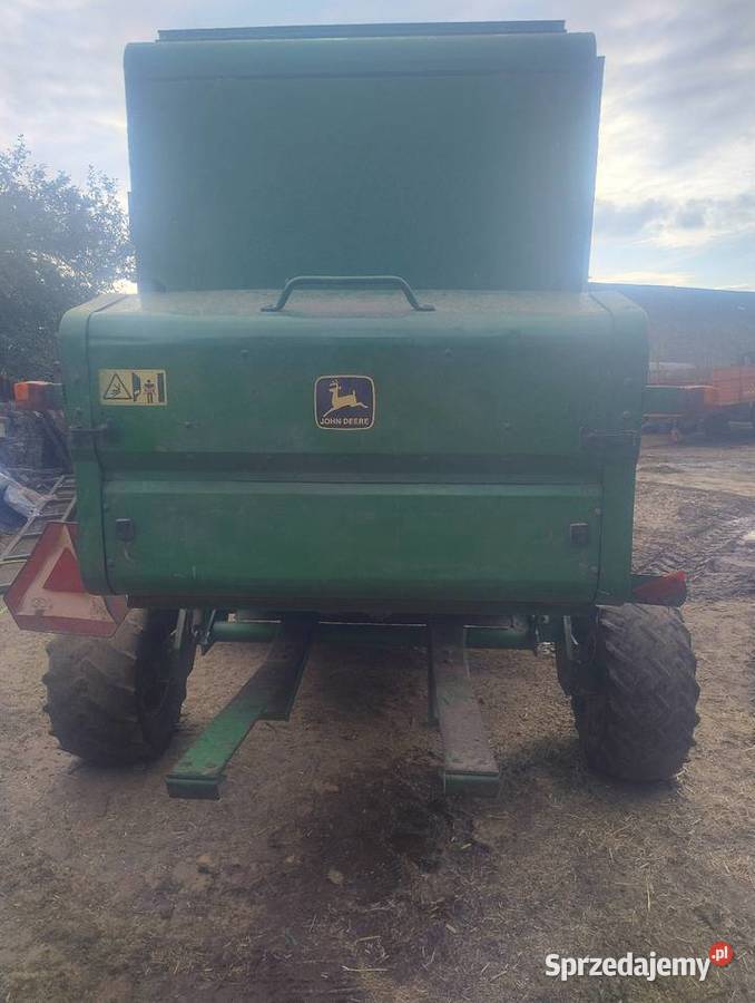Sprzedam prasę John Deere 590 Owijanie siatką Biała