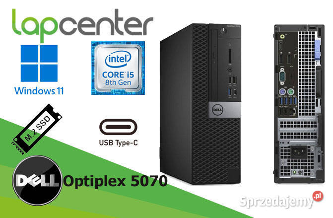 DELL Optiplex 5070 i59GEN 16GB 512GB SSD PCIE Białystok sprzedam