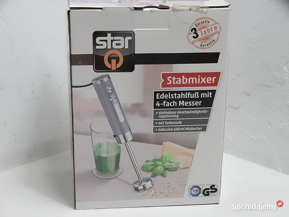Blender Ręczny Studio Star Q 350W 400W Z lubelskie Biłgoraj