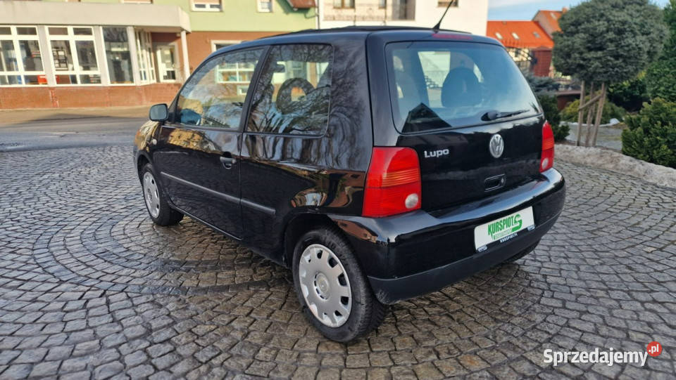 Volkswagen Lupo 124 Szyberdach Radio 14 MPI czarny Głogówek sprzedam