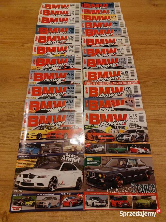 Kolekcja czasopism BMW śląskie Gliwice