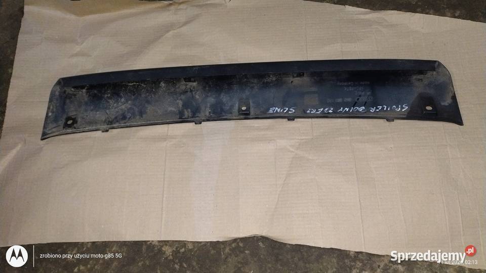 Spojler Dolny zderzaka przód A4 B8 S line Lubin