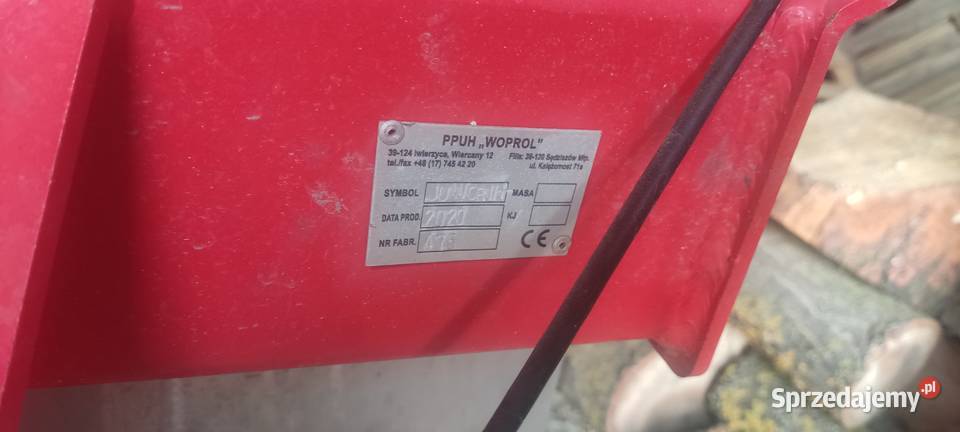 Rozsiewacz woprol junior plus nadstawka 1600l sprzedam