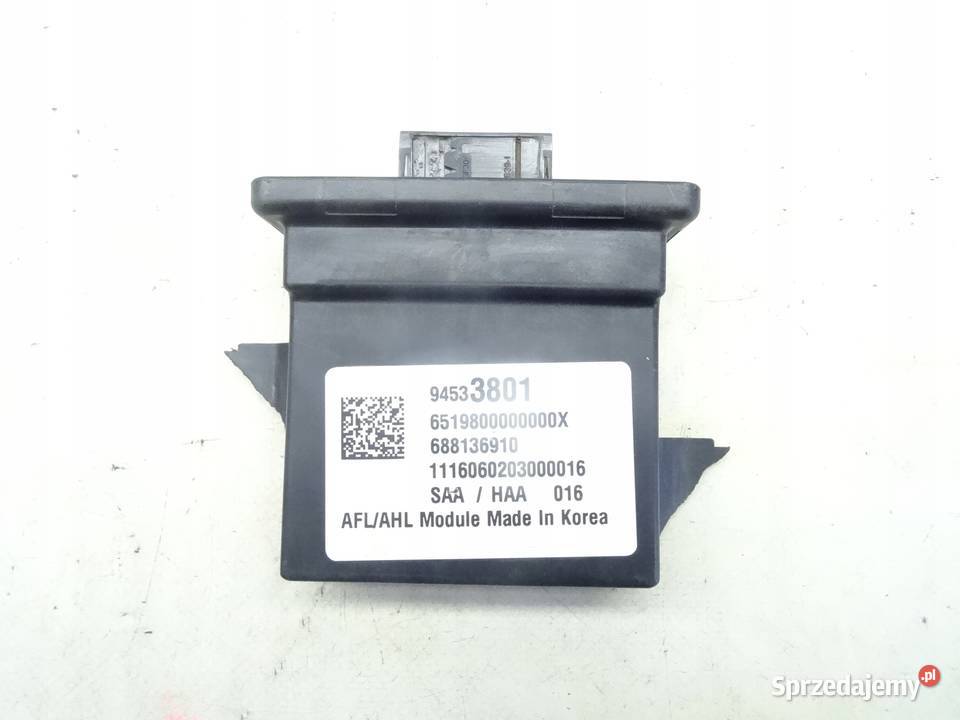 94533801 OPEL MOKKA MODUL LAMP SWIATEL Czujniki i sterowniki świateł Przemęt