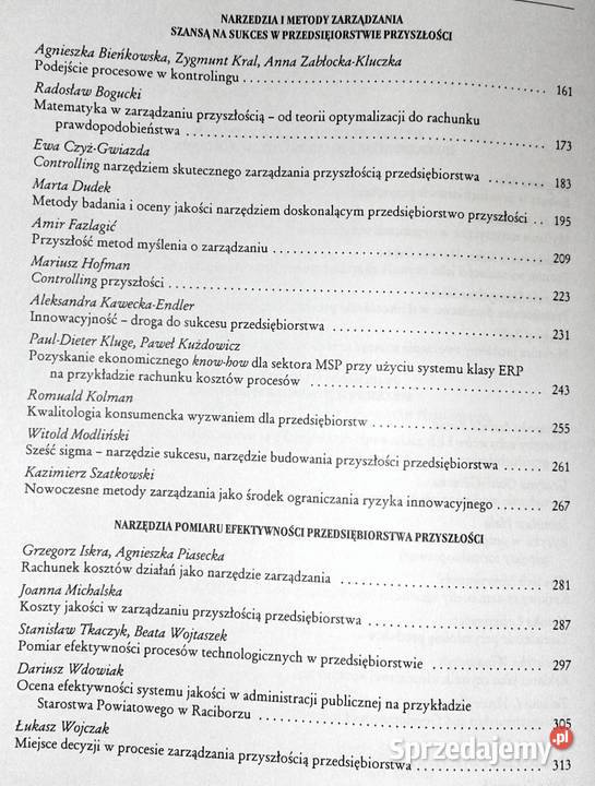 Future 2002 Tom 1 i 2 Zarządzanie przyszłością Rok wydania 2002 Chełm