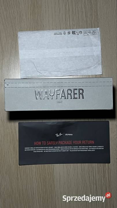 RayBan Meta Wayfarer Gen 2 Shiny Black Jaworzno