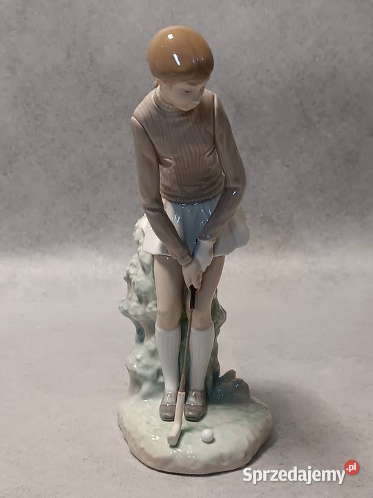 LLADRO 4851 Lady Golfer Dziewczyna grająca w Stargard