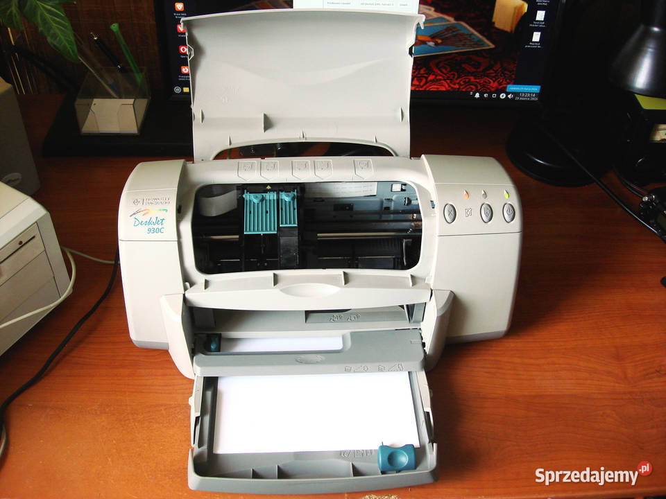 4 Drukarki HP DeskJet F380 930C 940C Canon atramentowa Kielce