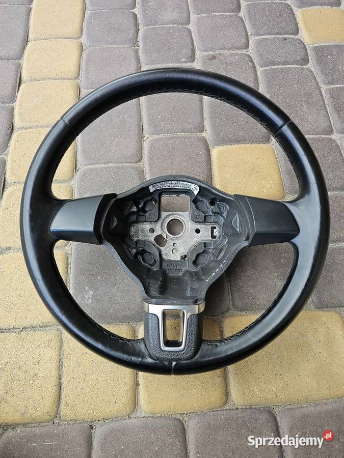 Kierownica skórzana Oryginalna VW Golf VI Jetta