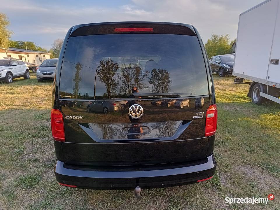 VW Caddy 20 TDI 102 przebieg 179100 gniazdo USB łódzkie Podkonice Miejskie
