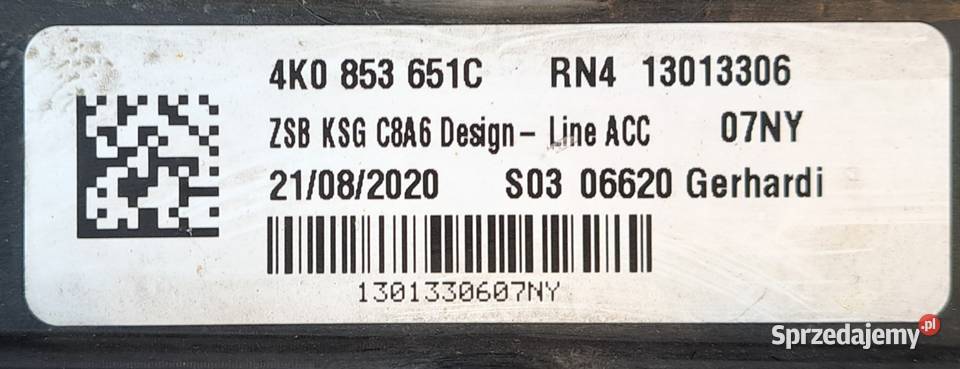 Grill atrapa chrom Audi A6 C8 20182023 Atrapy Mielęcin sprzedam